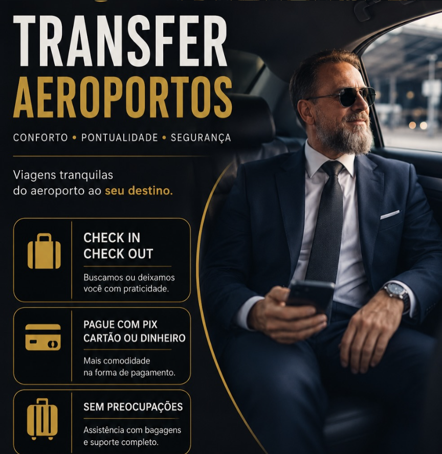 Transfer para aeroportos