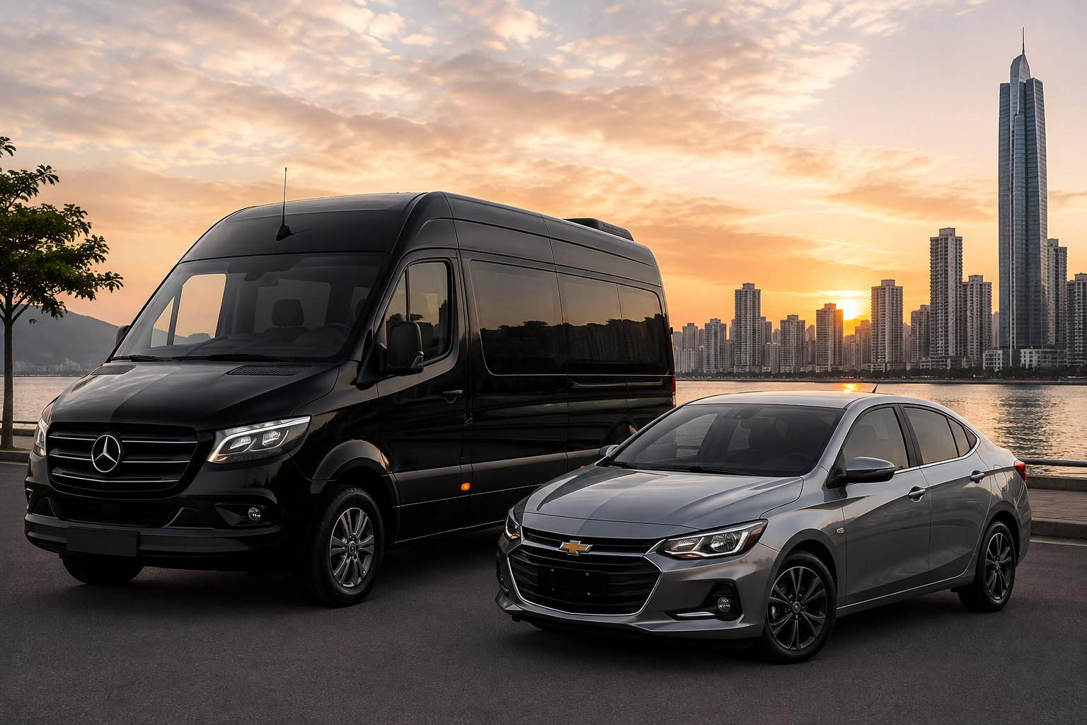 Van transfer executivo